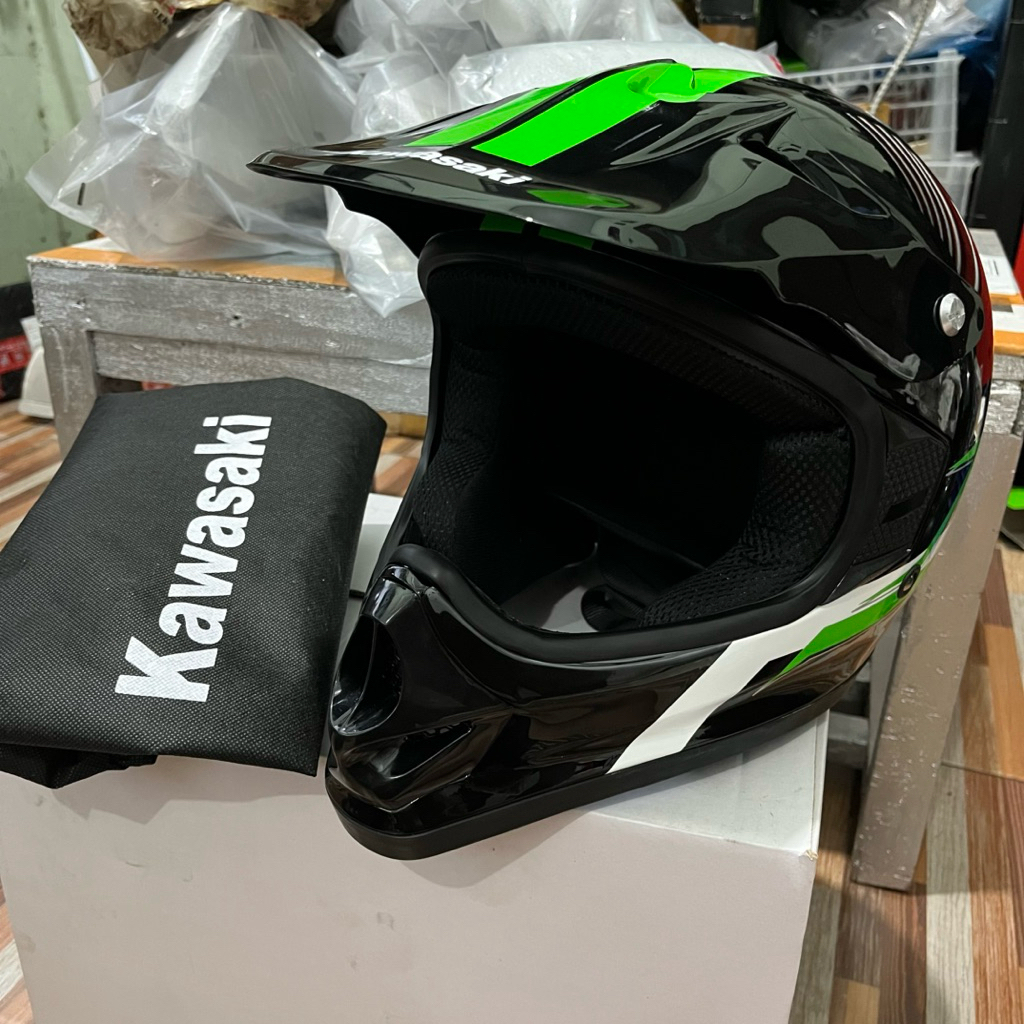 Helm Kawasaki klx150,dtracker150 original