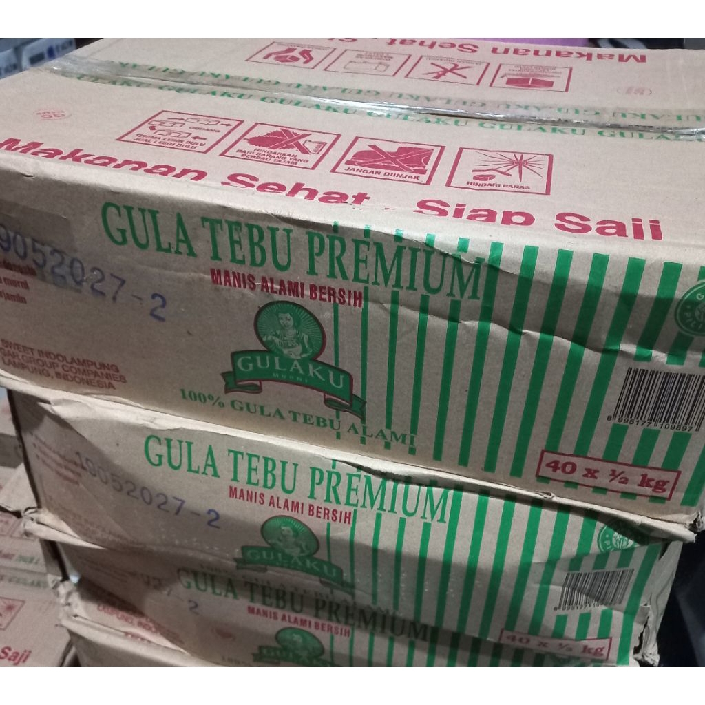 Gulaku hijau 500gr 1dus khusus kargo