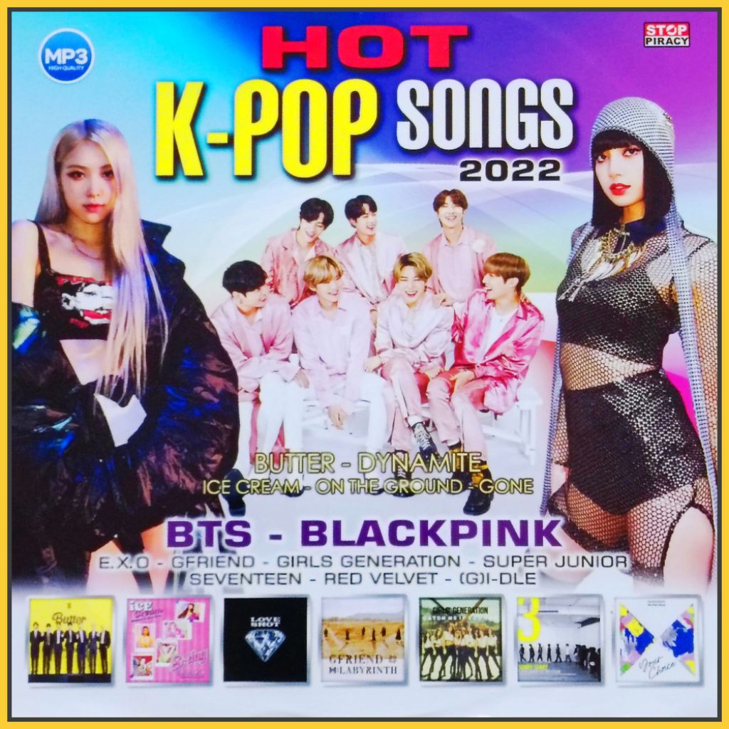 Kaset MP3 Audio 135 Lagu Korea Campuran Album Pilihan Terlaris Dan Terpopuler