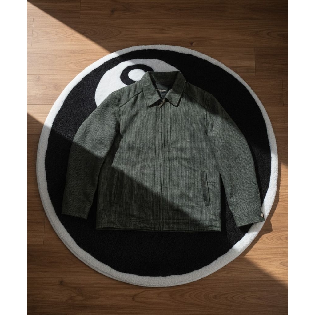 Black woll work jacket