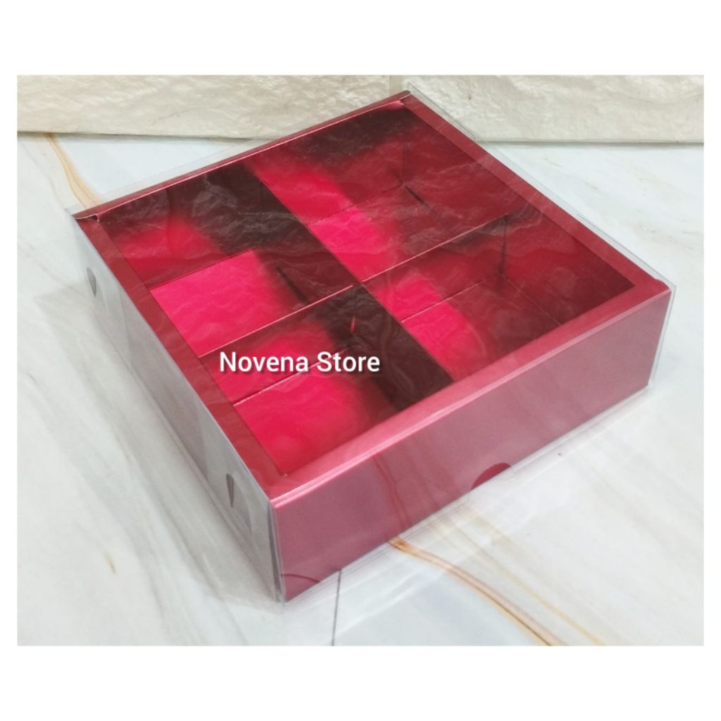 BOX MOONCAKE SEKAT 4-KOTAK PIE-DUS PUDING MINI