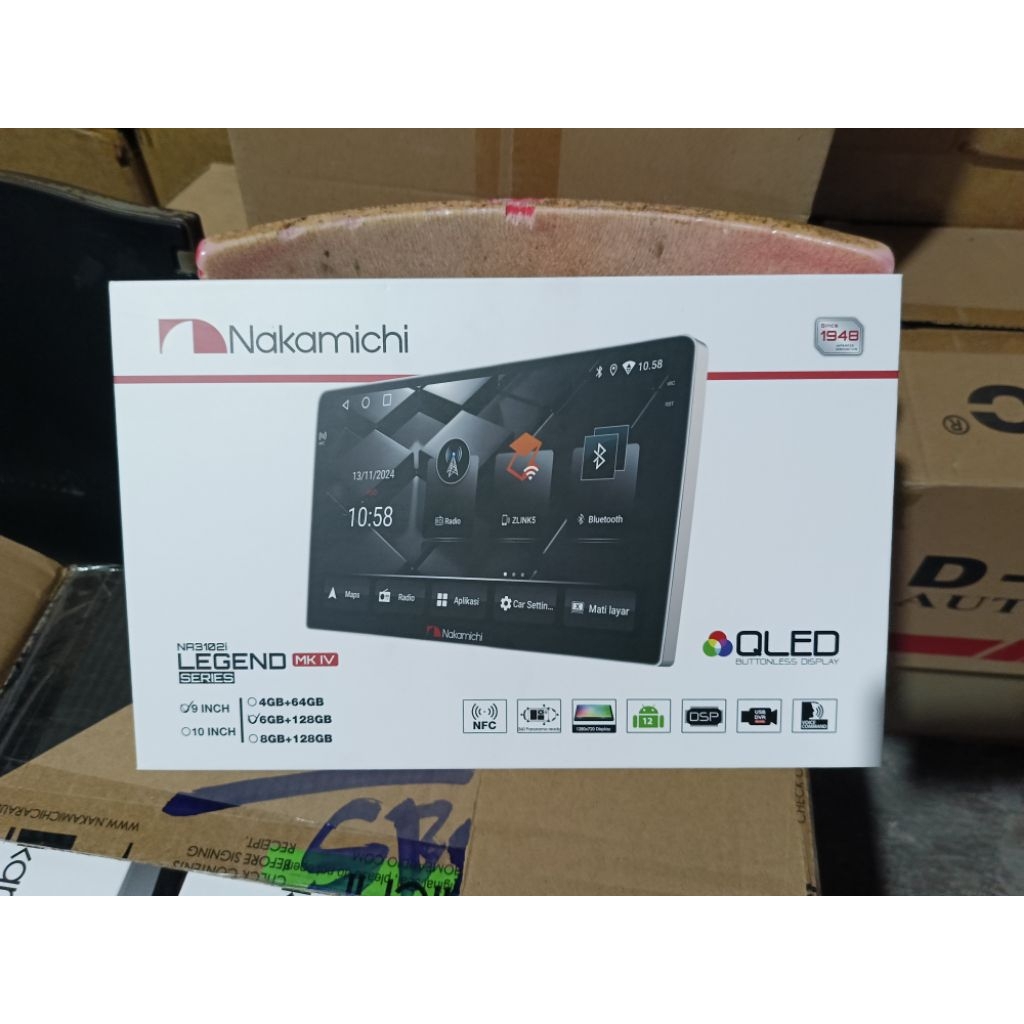 Android NAKAMICHI LEGEND Ram 6 MKIV Bisa NFC
