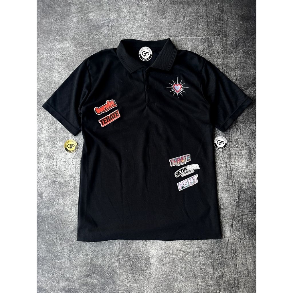 Kaos kerah PSHT // kaos polo PSHT // kaos kerah PSHT keren // kaos kerah terate // kaos polo simpel 
