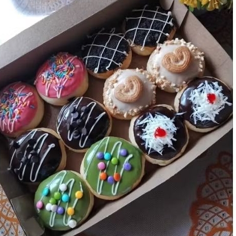 Donat Mini Campur isi 12