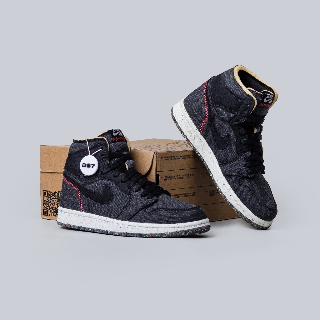 Air Jordan 1 High Zoom Crater Black