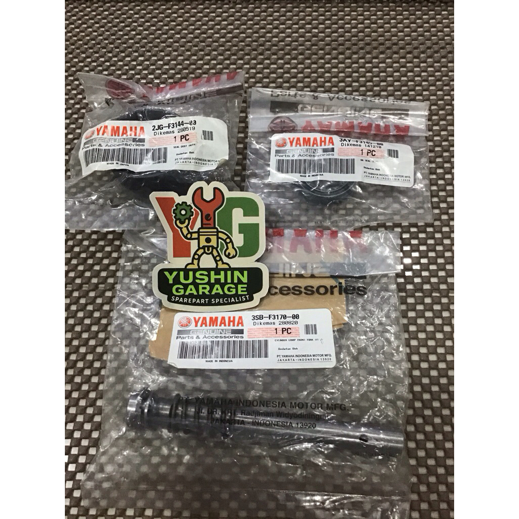 Suling Shock Depan set Seal Shock F1zr F1 Force1 Original Yamaha