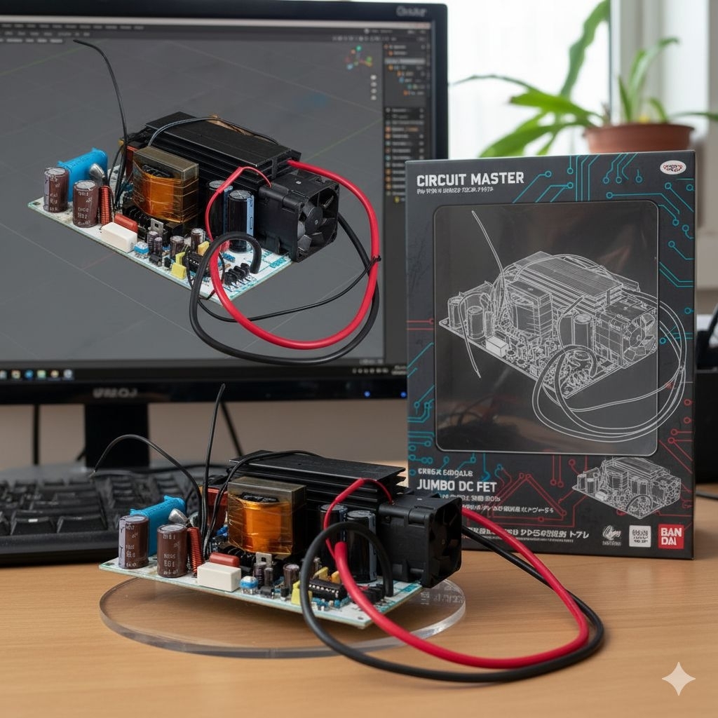 setrum pdc susah 4fet big mosfet irfp 4468 (tanpa box)