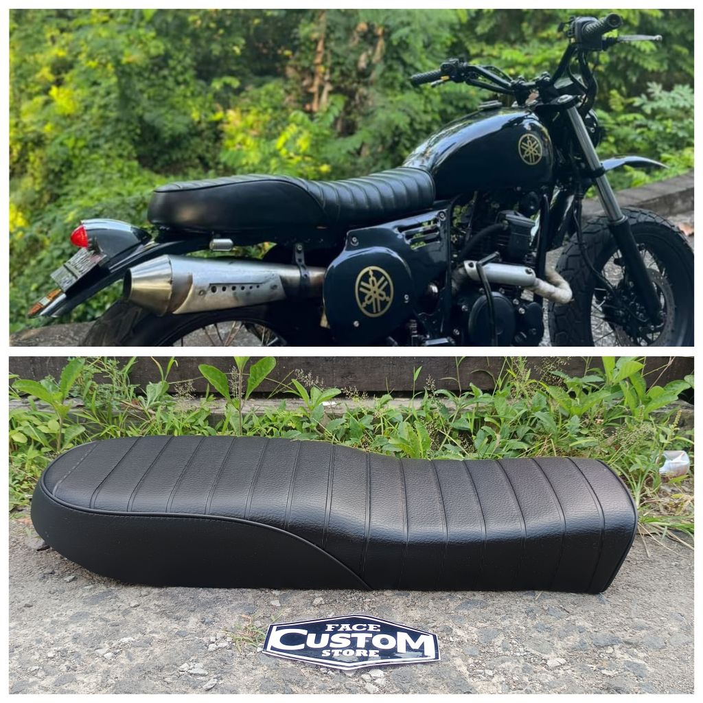 Jok Motor Custom Japstyle Bratstyle Bratcafe Scorpio Byson Thunder Tiger Megapro Cb Gl