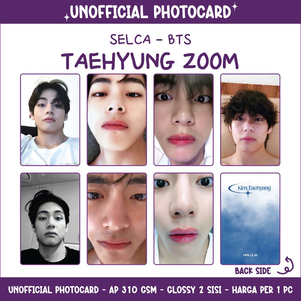 BTS - SELCA TAEHYUNG ZOOM - UNOFFICIAL PC
