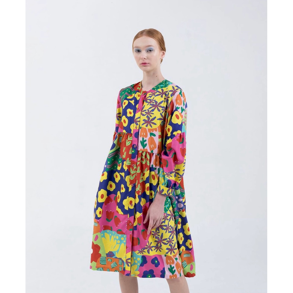 Nadjani Tine Dress Nadjani (NEW bukan Preloved) Tine Flowers