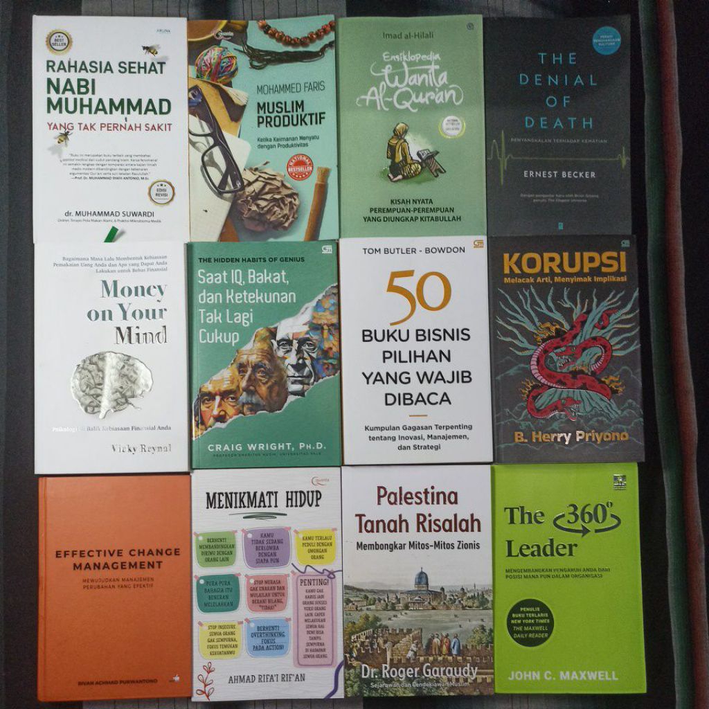 BUKU MOTIVASI BISNIS PENGEMBANGAN DIRI SELF IMPROVEMENT BACAAN INSPIRASI - RAHASIA SEHAT NABI MUHAMM