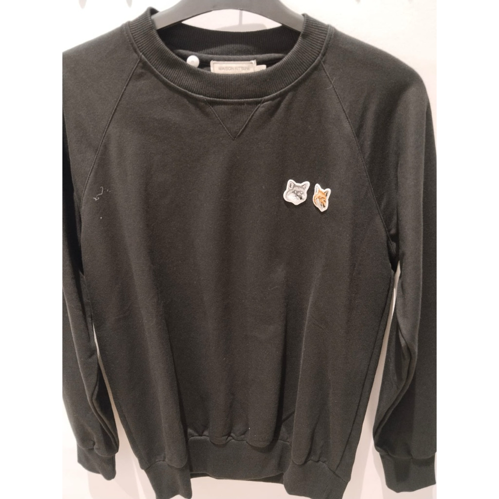 sweeter / crewneck maison kitsune logo2