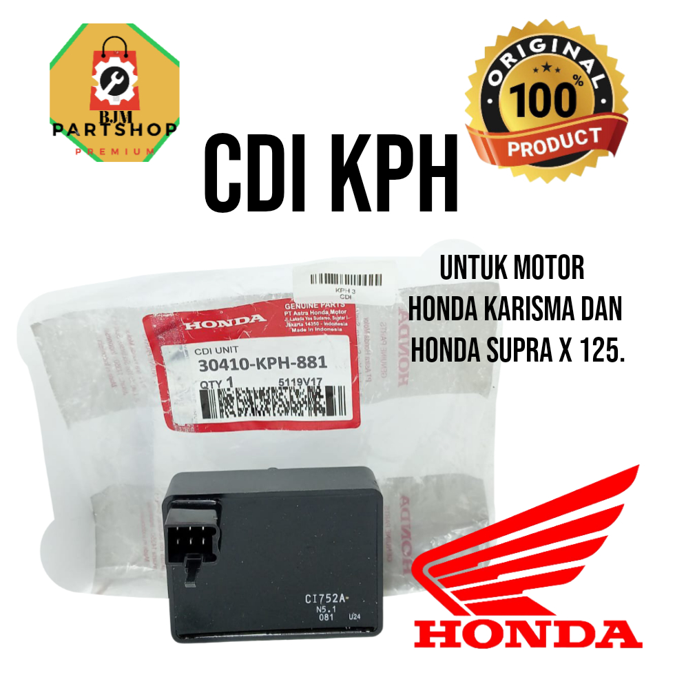 CDI Honda Original_KPH Supra X 125 Karbu Original