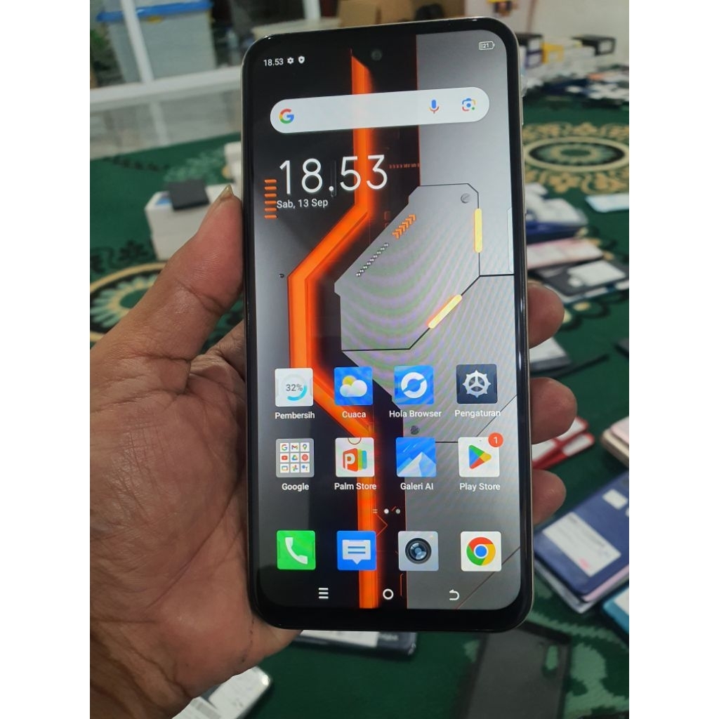 ITEL P65 RAM  8/128 SECOND
