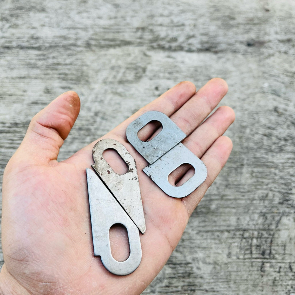 DUDUKAN TEPONG PANGKON BRACKET KEMPOL CB DAN GL 100 FULL LASER CUTTING KUALITAS MIRIP ORI