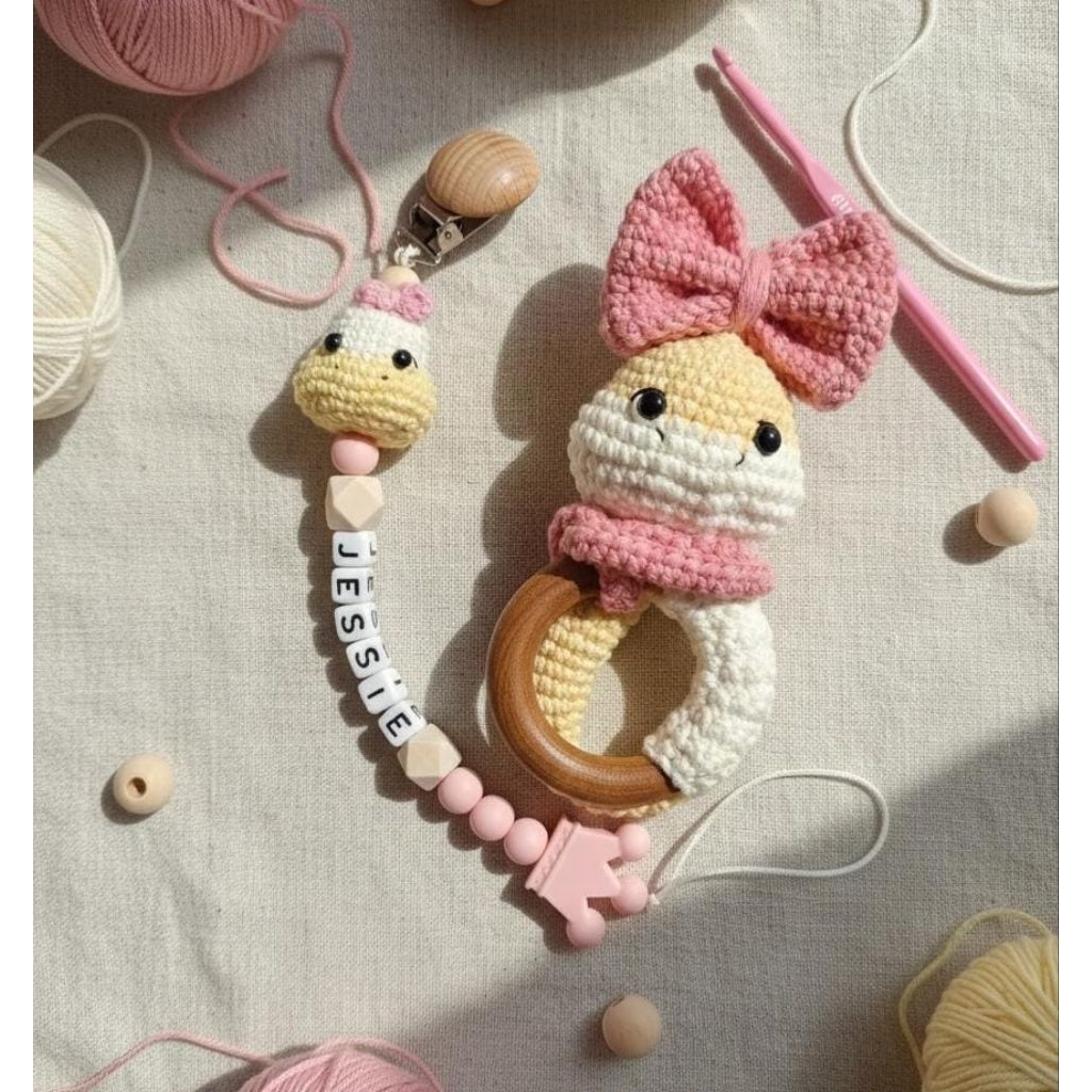 Hampers anak / kado bayi / kado newborn / bayi rajut / mainan bayi