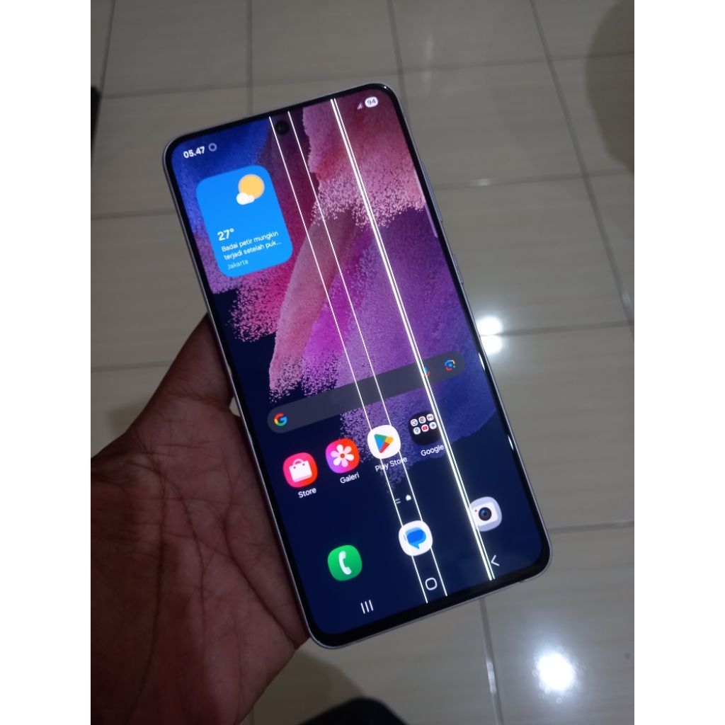 LCD plus Frame Samsung S21 Fe (Minus)