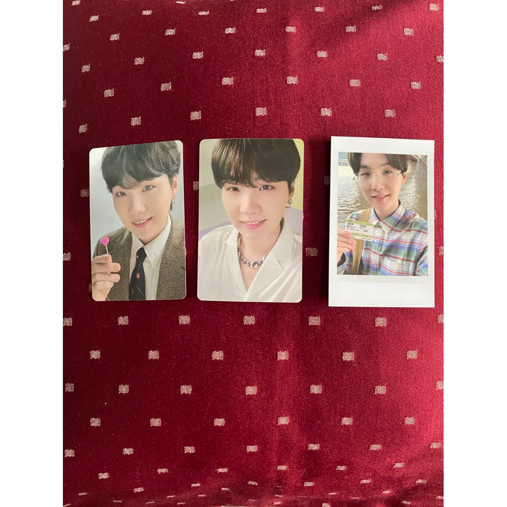 Photocard SUGA BTS OFFICIAL
