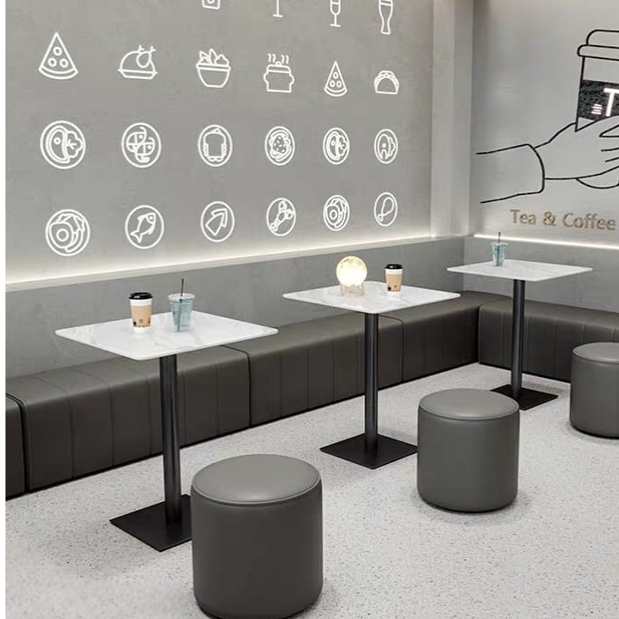 Highline Meja Cafe Meja Resto Coffee Shop Table Meja Makan Minimalis