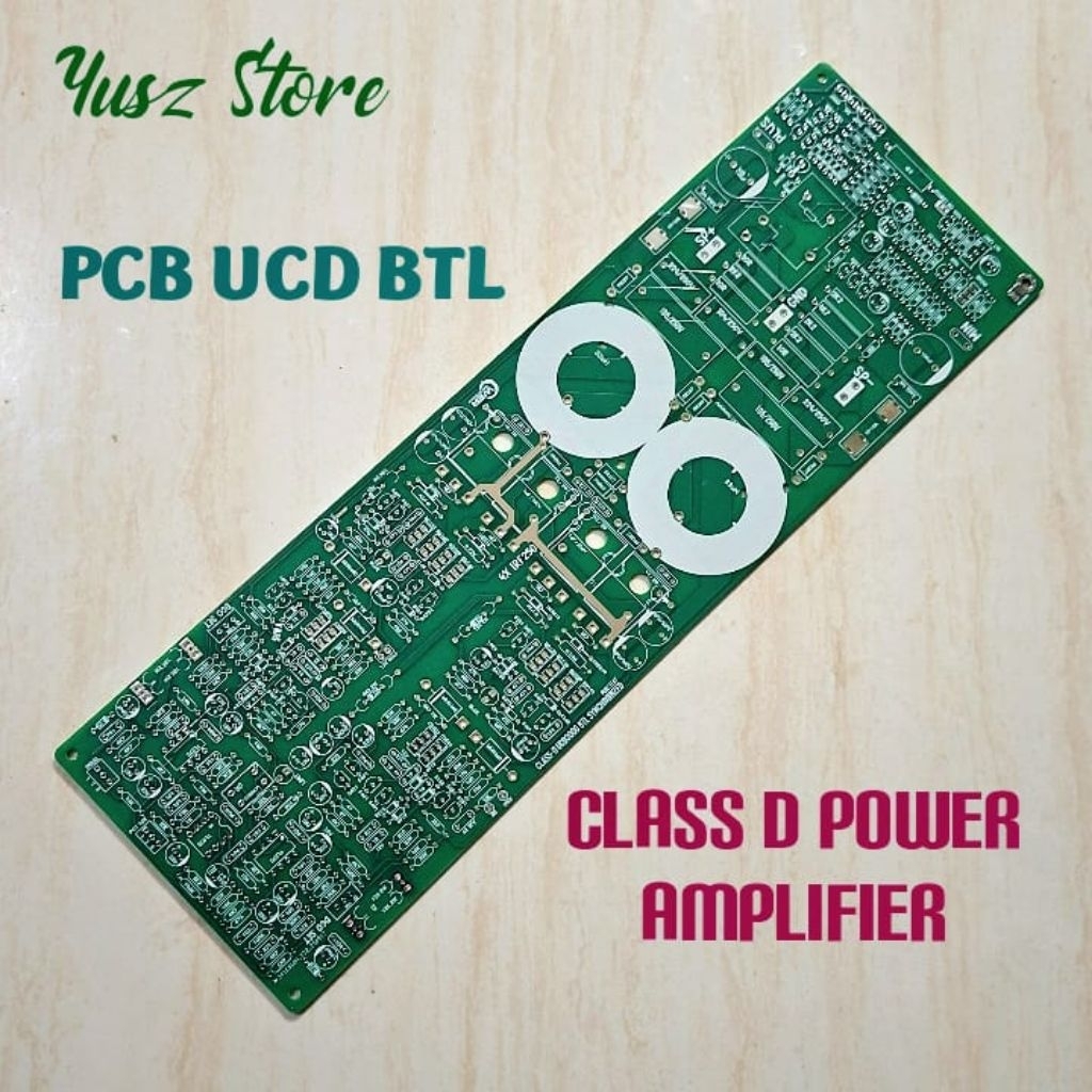 PCB CLASS D UCD 3000 BTL SYNCHROINZED Pure Flat Power Amplifier