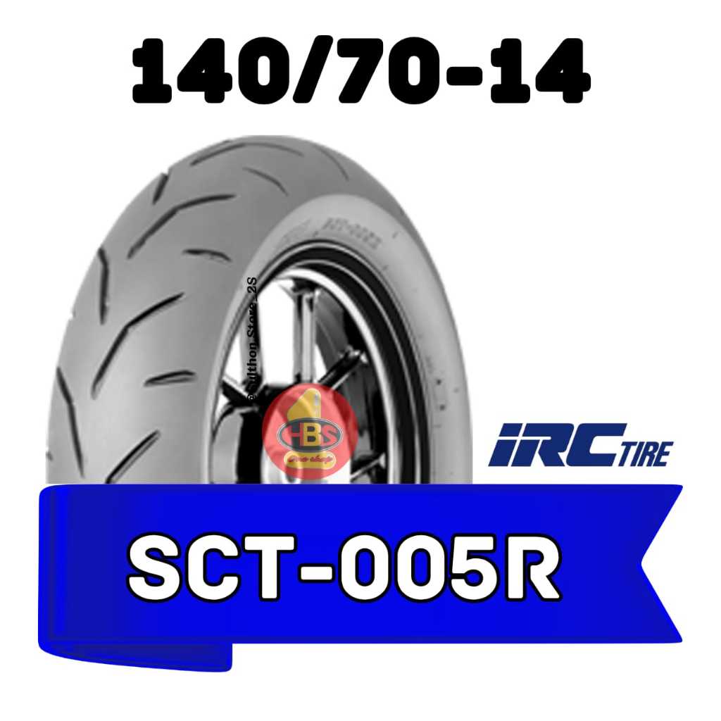 Ban Motor Ring 14 [ 140/70 ] SCT005R Ban IRC 140/70-14 Tubeless