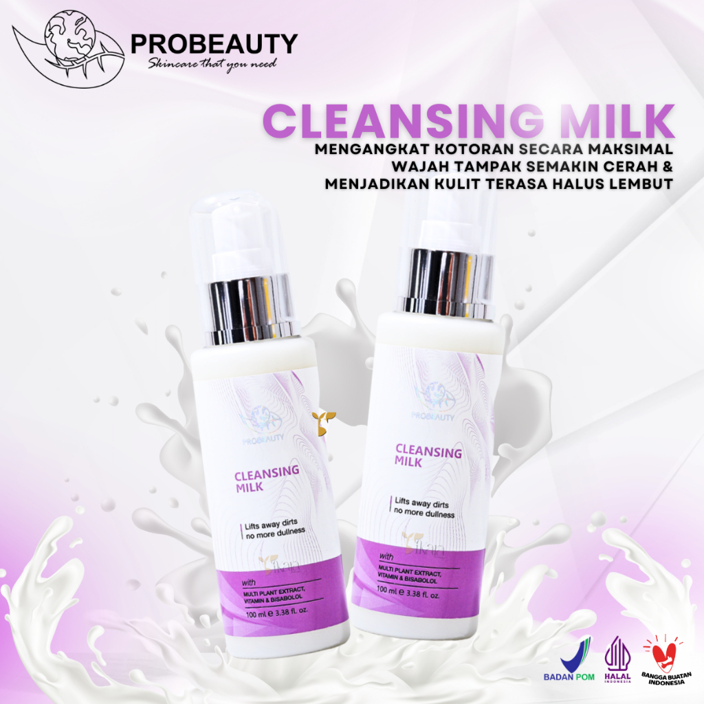Probeauty cleansing milk - pembersih wajah - Susu Pembersih / Milk Cleanser Probeauty