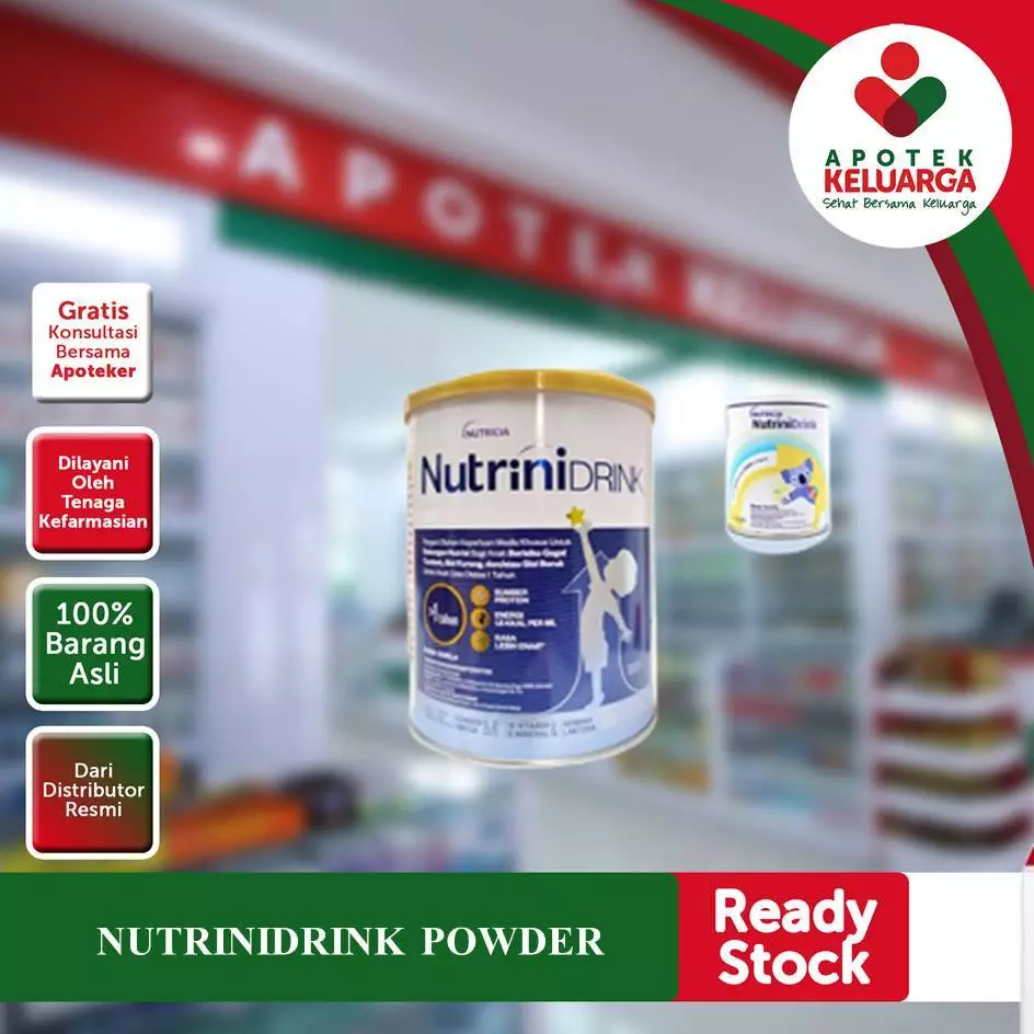 Nutrinidrink Rasa Vanila 800 GRAM 1-12 Tahun# SUSU NUTRISI DAN GIZI ANAK#SUSU PERTUMBUHAN