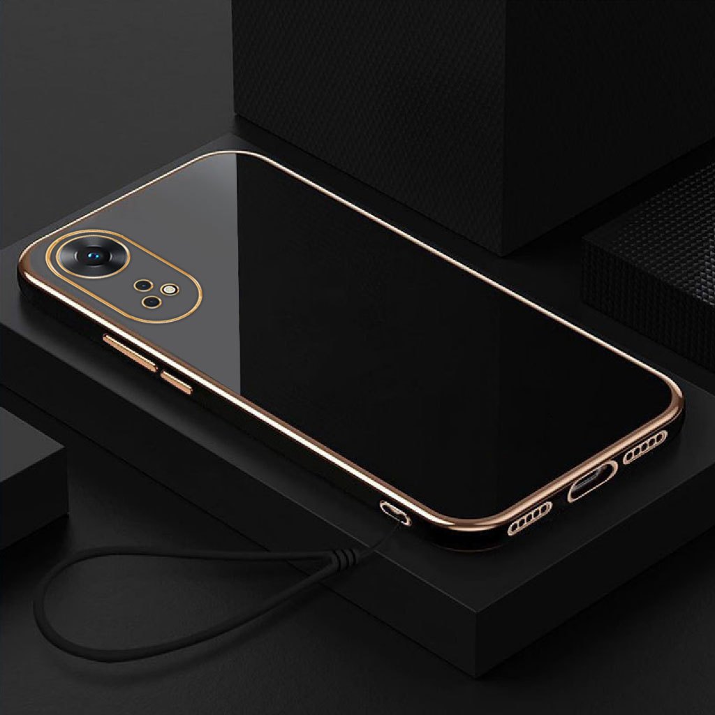 Softcase Oppo Reno 8T 4G Case Luxury Plating Premium Casing