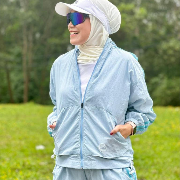 Pakaian wanita muslim | Baju olahraga muslim | Jaket olahraga eazy