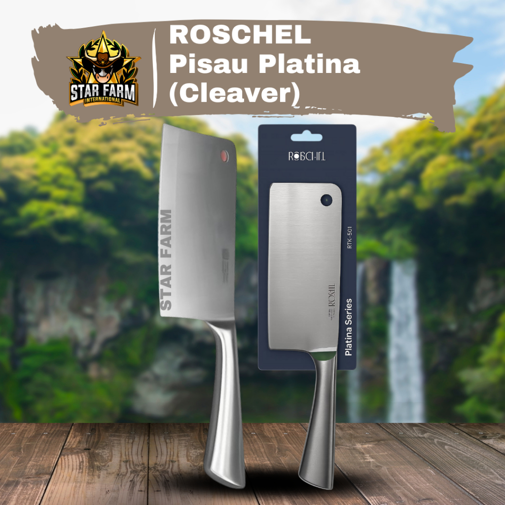 ROSCHEL Cleaver Knife Pisau Daging - STARFARM