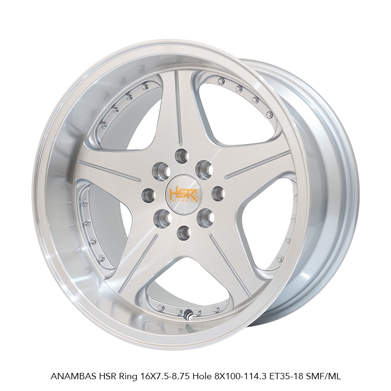 Velg Celong City, Yaris HSR ANAMBAS RING 16 LEBAR 7,5/87,5 PCD 4X100/114,3 SMFML
