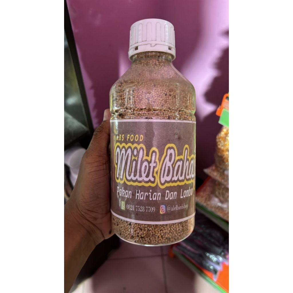 milet bahagia pakan burung harian dan lomba