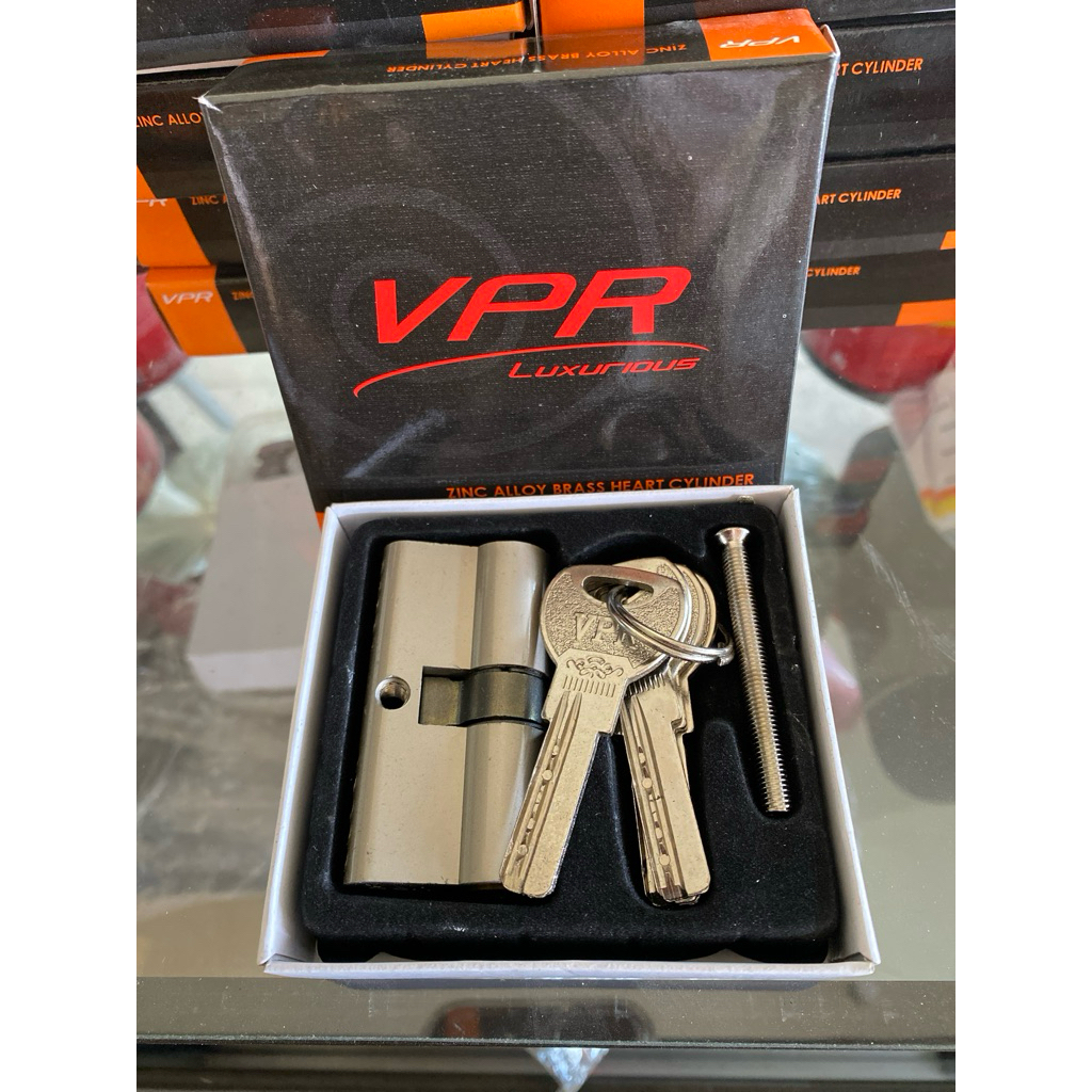 Kunci silinder VPR Luxurious / cylinder lock / kunci pintu besi / pintu kayu / pintu harmonika / fol
