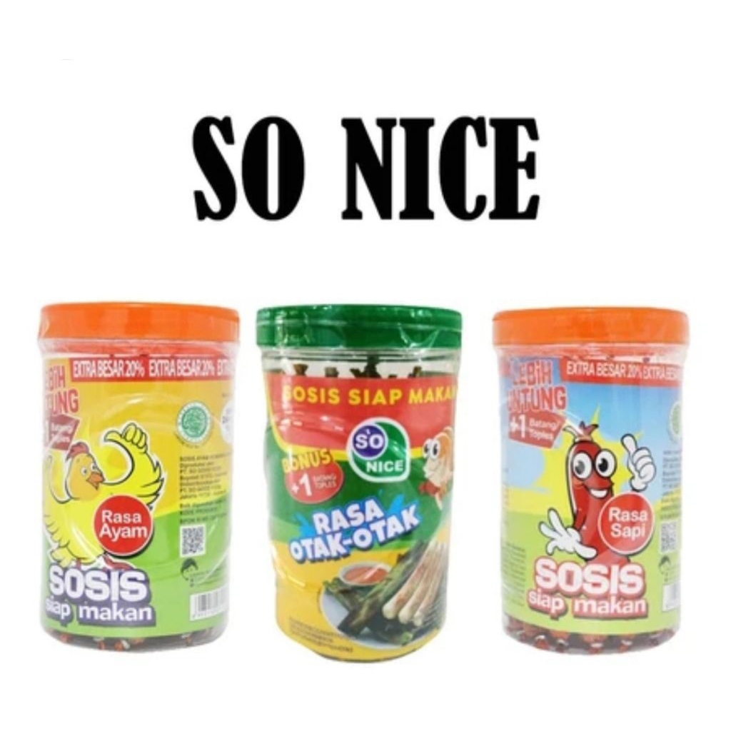 SOSIS SO NICE AYAM/OTAK-OTAK/SAPI