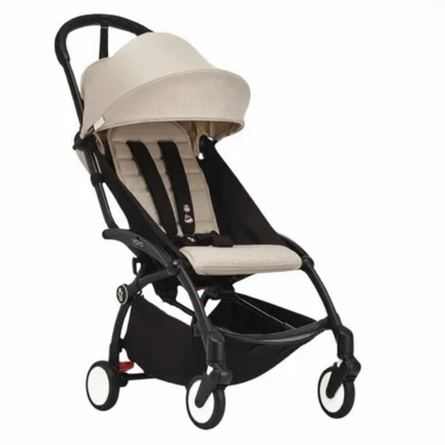 (Sewa) Stokke - YOYO3+ Black/White Frame - Beige