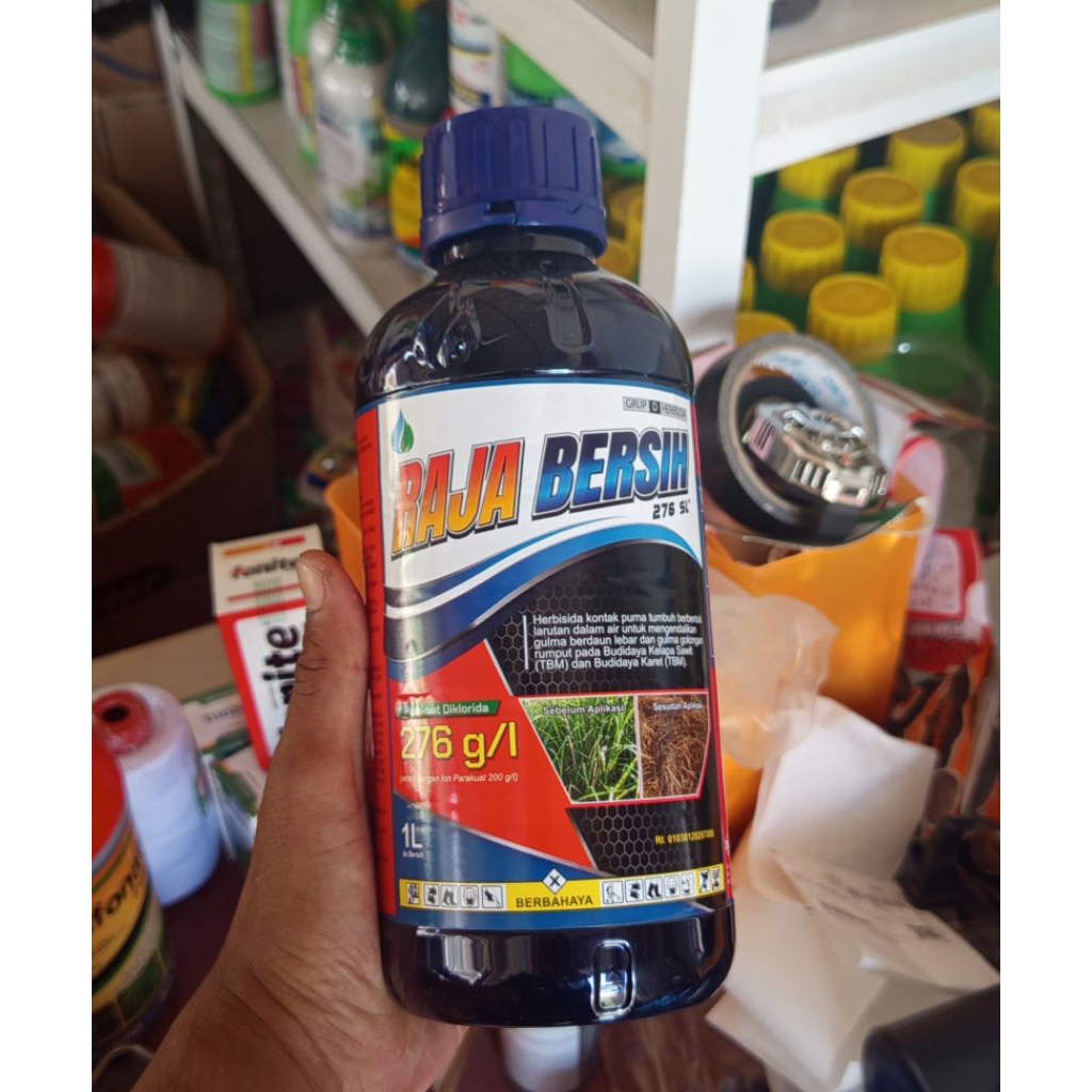 herbisida raja bersih 276 sl herbisida kontak