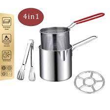 Deep Fryer Multifungsi/ Deep Fryer Stainless Steel/ Deep Fryer Satu Set