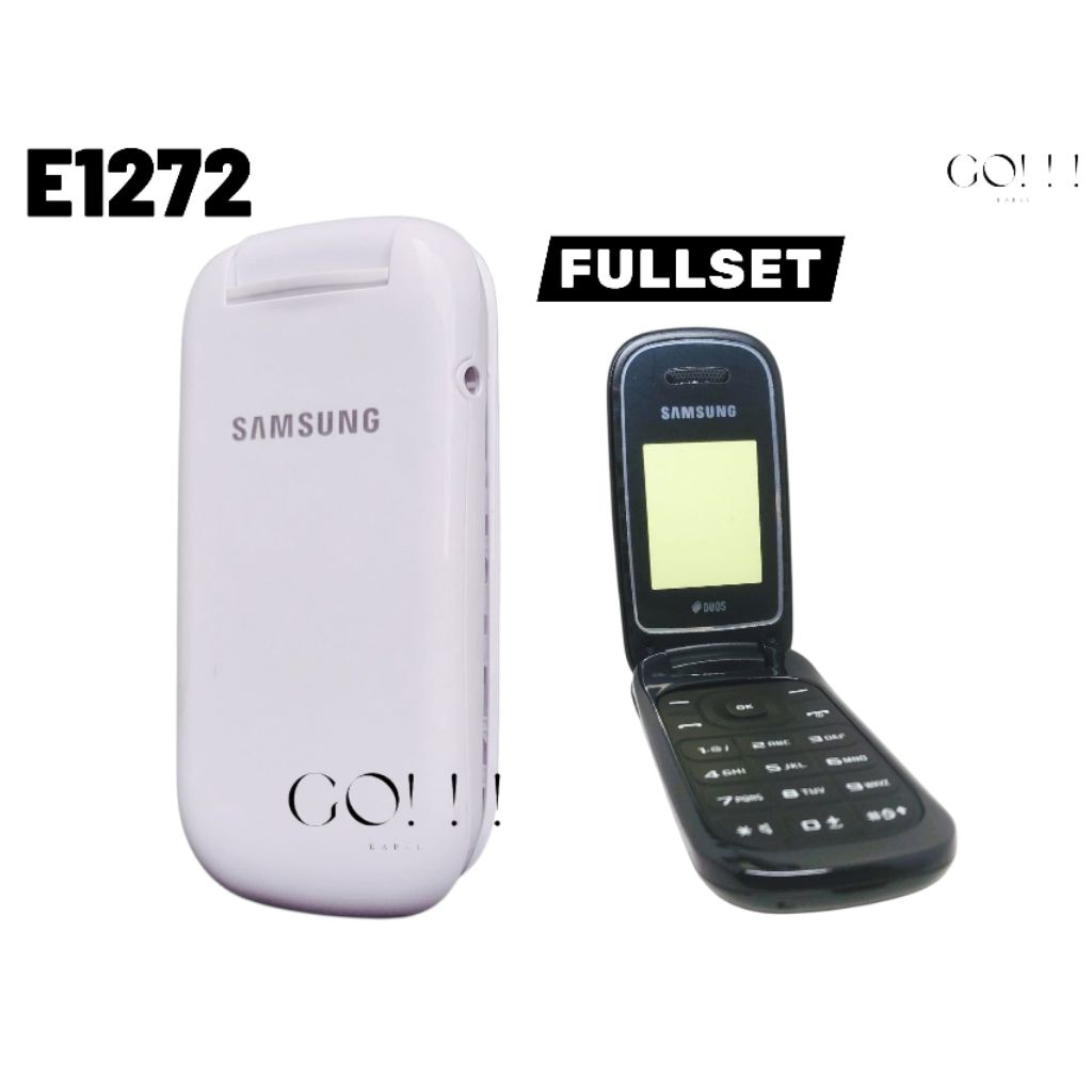 Kesing FULLSET 1272 SAMSUNG E1272 - Housing - Casing Fullset - Samsung Lipat