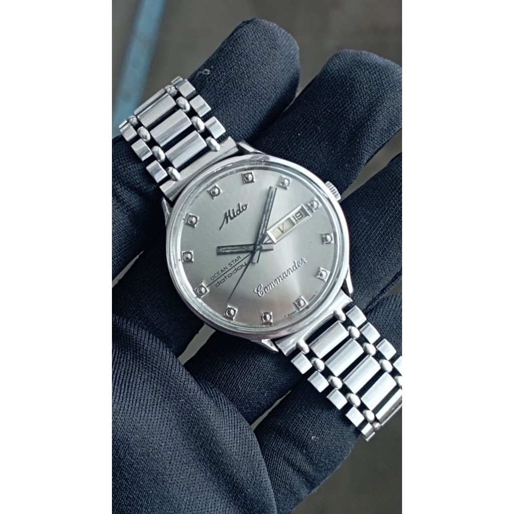 jam tangan mido automatic original second