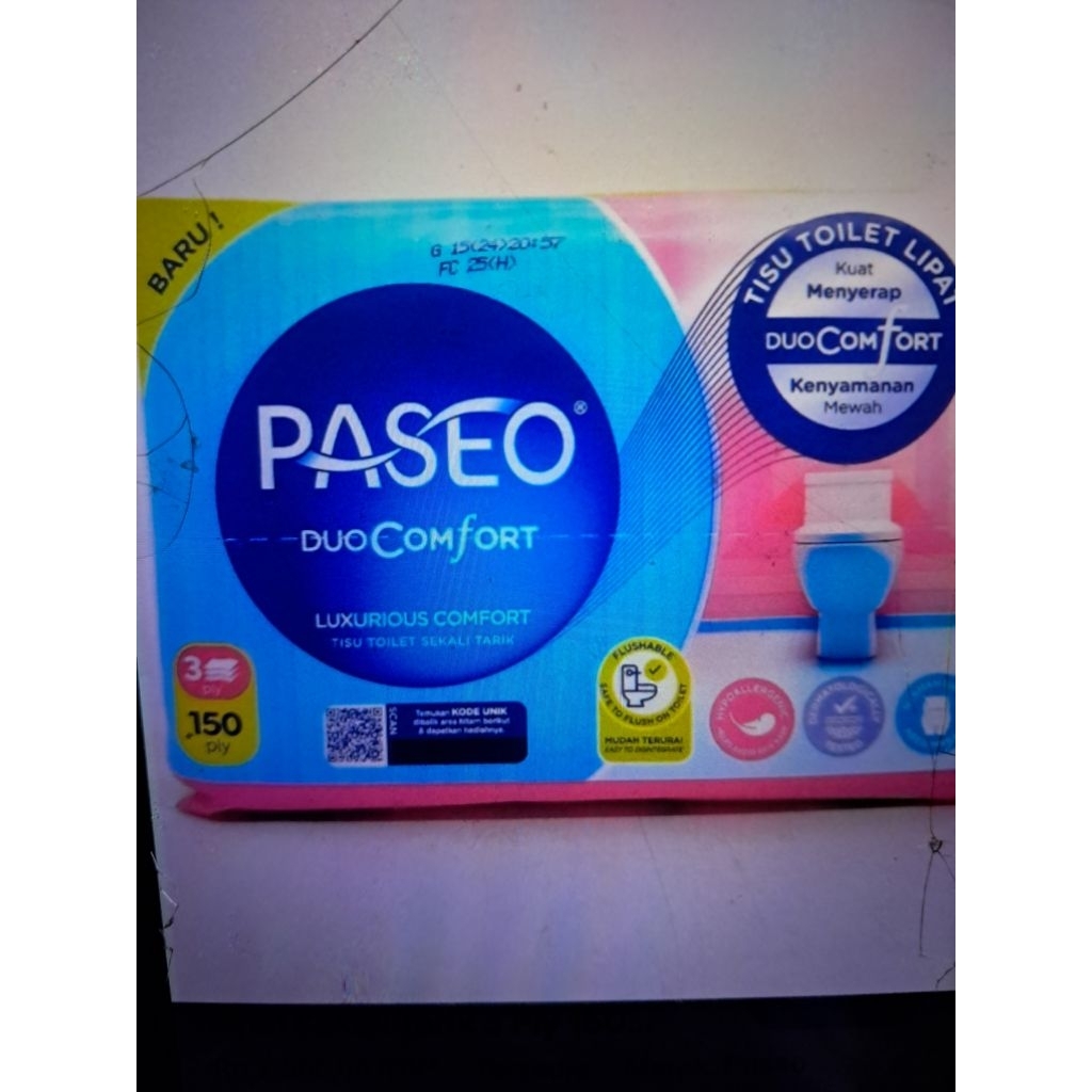 tisu toilet lipat paseo