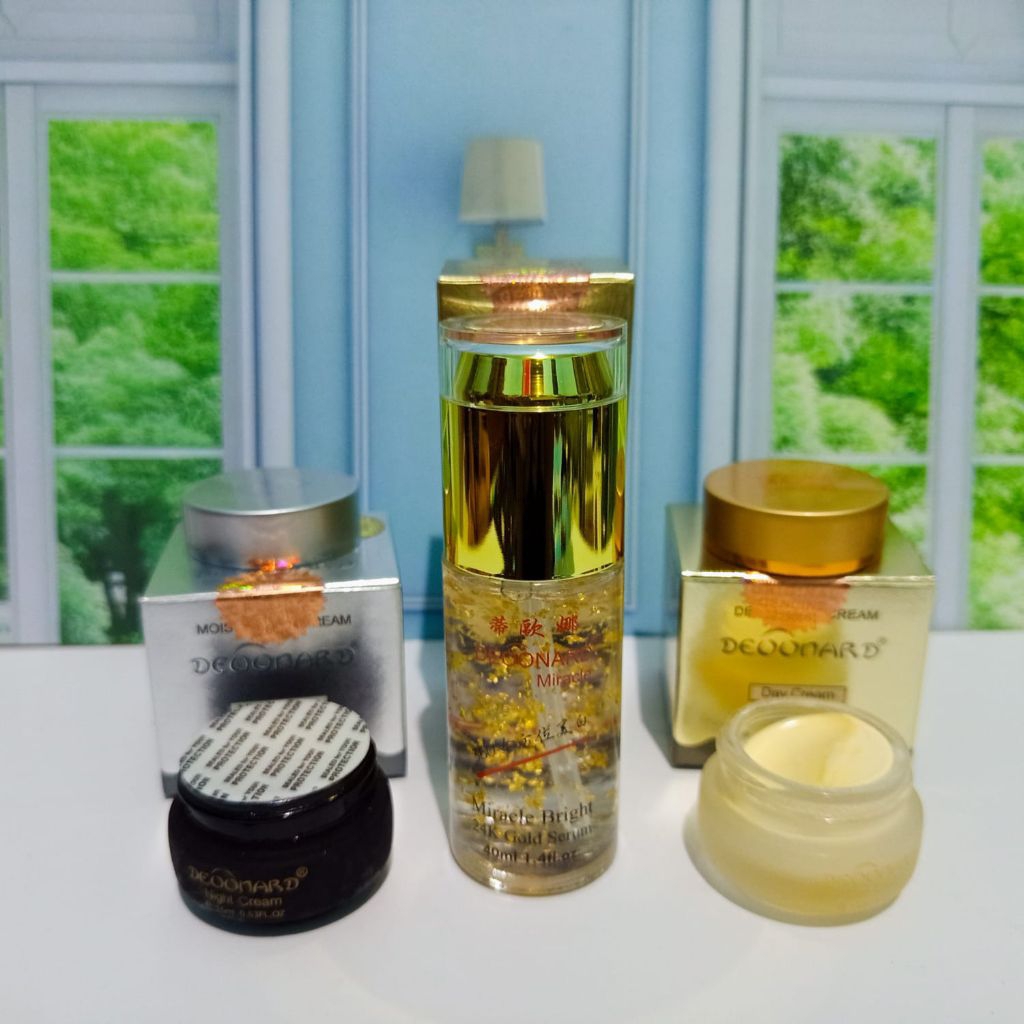 Paket Cream Deonard Gold 3in1 Serum Miracle