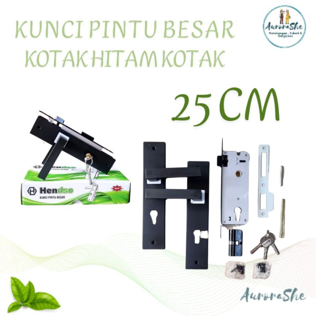 Kunci Pintu / Slot Pintu Besar Hendso