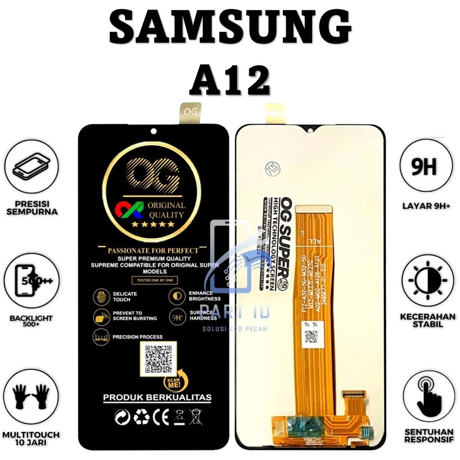 LCD TOUCHSCREEN SAMSUNG A12 ORIGINAL