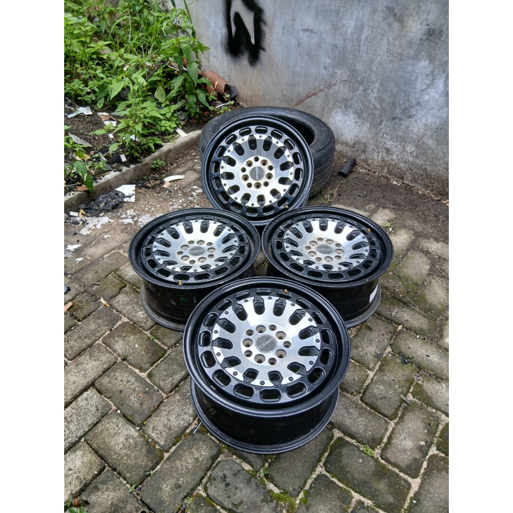 VELG MOBIL SEKEN HSR RING 16 LEBAR 7 | PELEK MOBIL SEKEN UNTUK RUSH/TERIOS/CRV/NEW AVANZA DLL R16X7