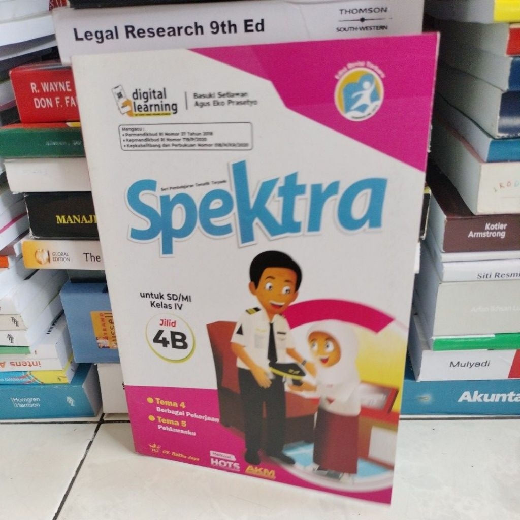 Spektra untuk SD/ MI kelas jilid 4B