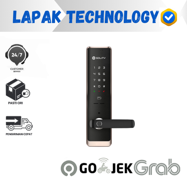 SOLITY GM-7000BK Smart Door Lock