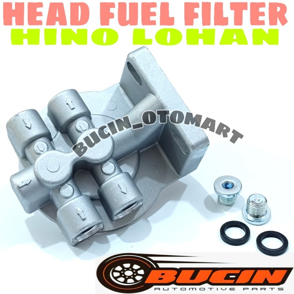Head Fuel Filter / Kepala Filter Hino Lohan