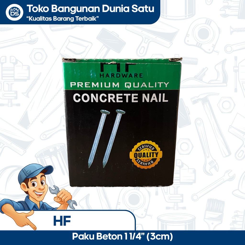 [DUS] HF - Paku Beton 1 1/4” (3cm)