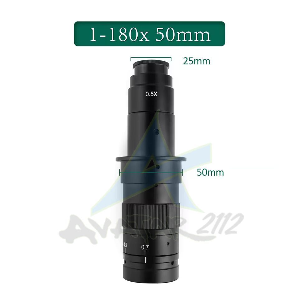 Lens Lensa Kamera Camera Pembesar Microscope Mikroskop VGA HDMI