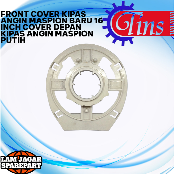 FRONT COVER KIPAS ANGIN MASPION BARU 16 INCH COVER DEPAN KIPAS ANGIN MASPION PUTIH